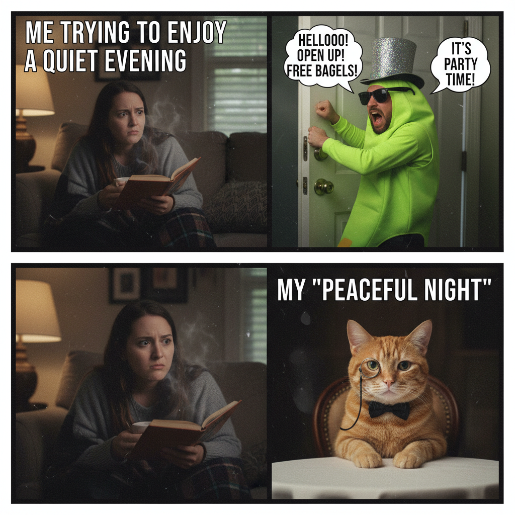 When Your Plans Are Interrupted by an Unexpected Guest