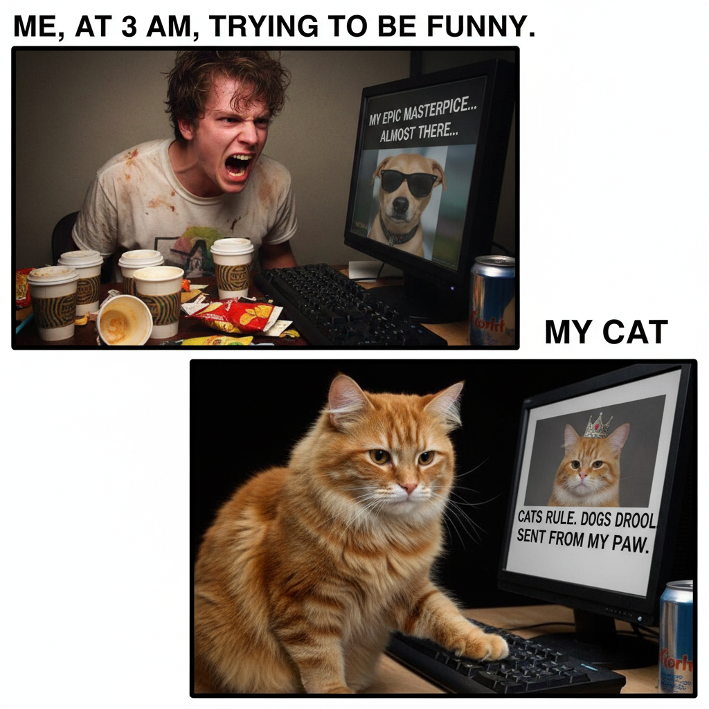 When You Try to Create a Meme and Life Gets in the Way