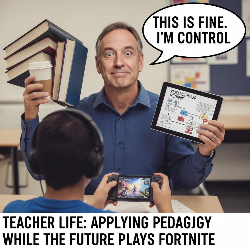 When Teaching Meets Research: A Hilarious Classroom Moment