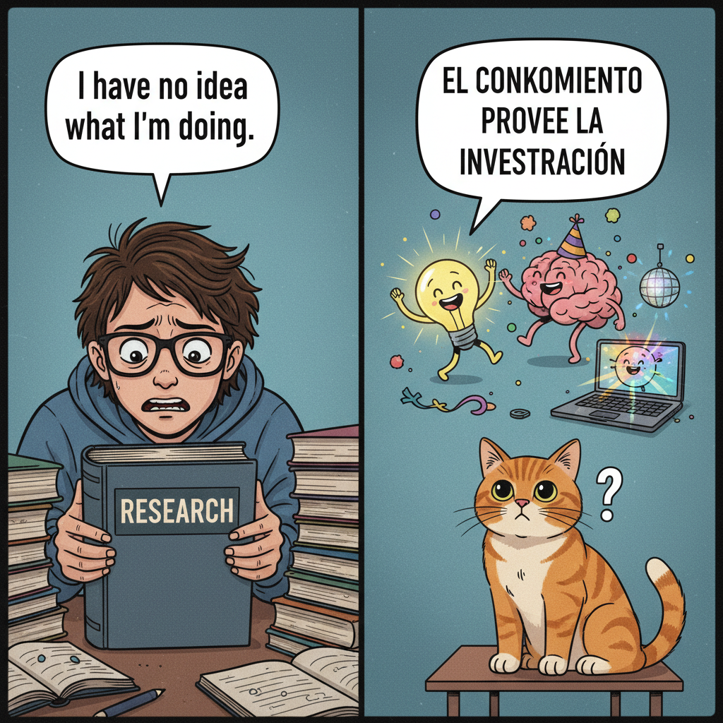 When Knowledge Hits Hard in Research