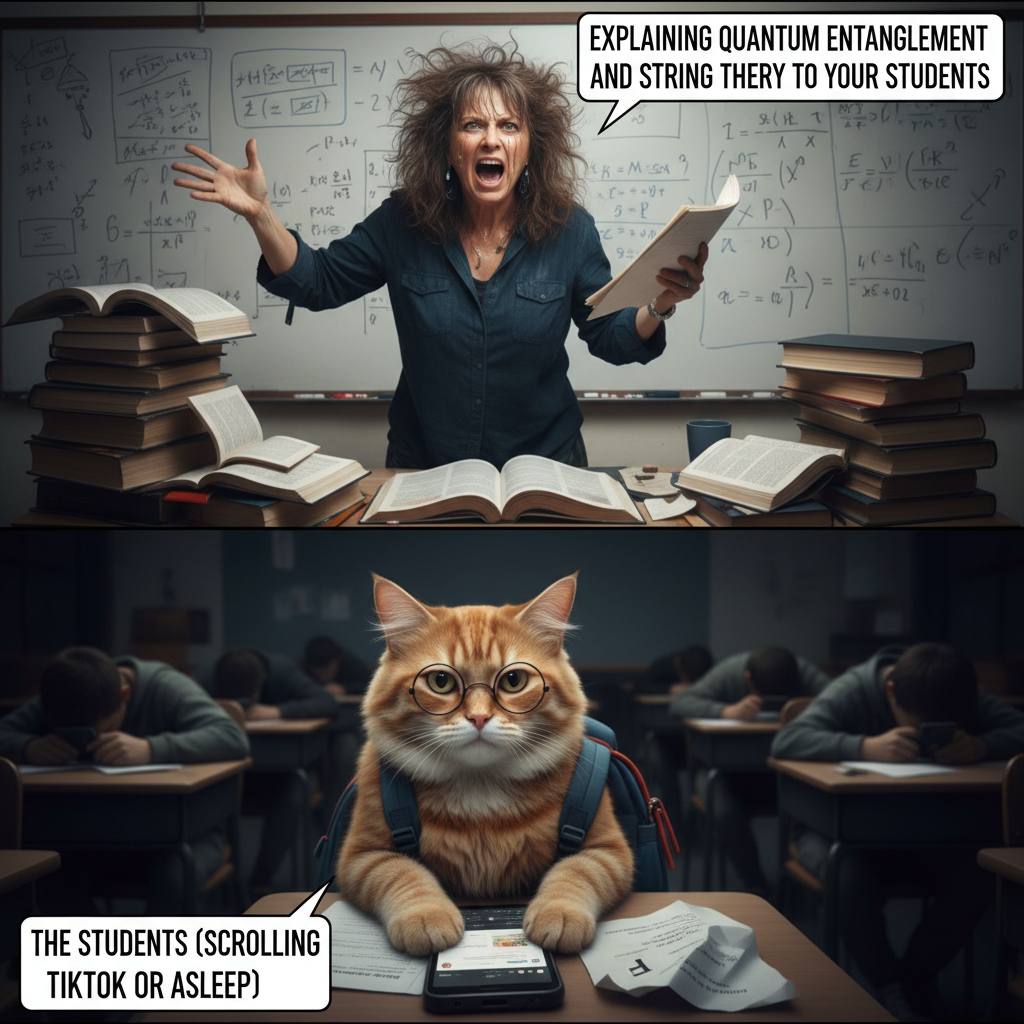 When Knowledge Meets Reality in Teaching