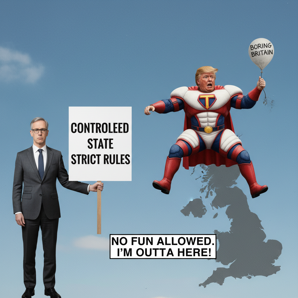 Trump's Epic UK Avoidance: A Starmer Control Comedy