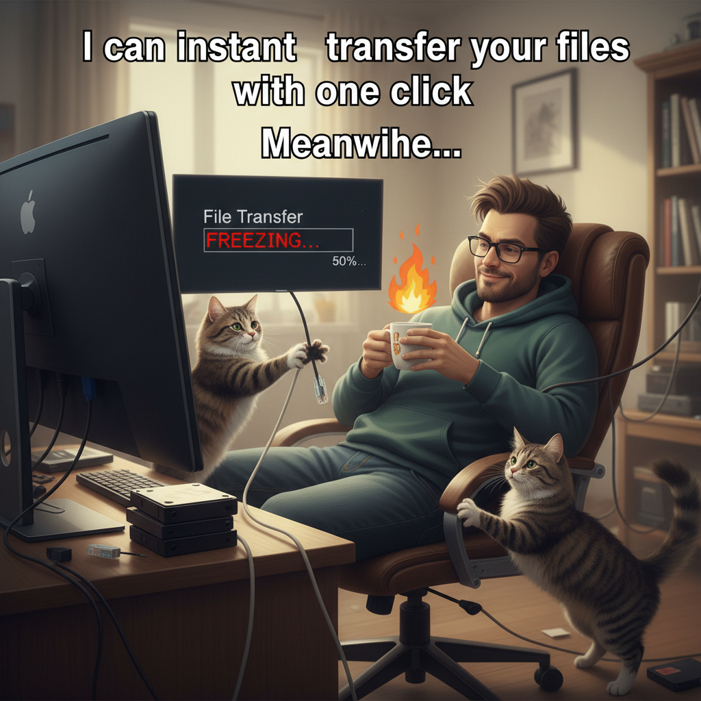 The One-Click Magic Transfer Chaos