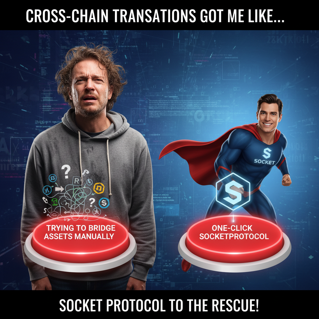 Fund Transfers Made Easy with SOCKETProtocol: A Meme Journey