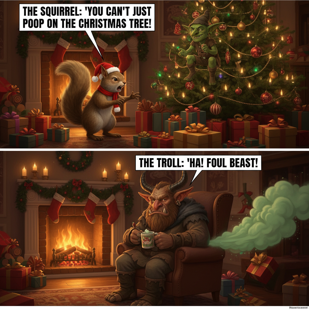 When Goblins, Squirrels, and Trolls Collide in the Forest