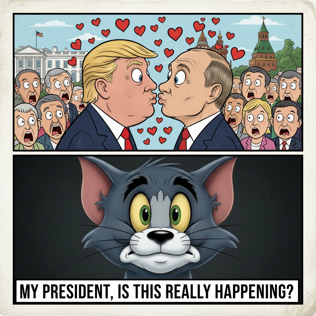 When Politics Gets Too Close: Trump and Putin's Unexpected Kiss