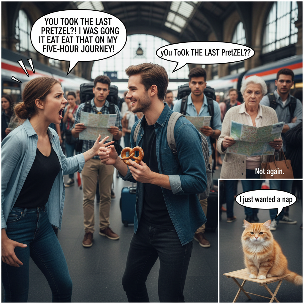 When Train Delays Cause Epic Bahnhof Drama