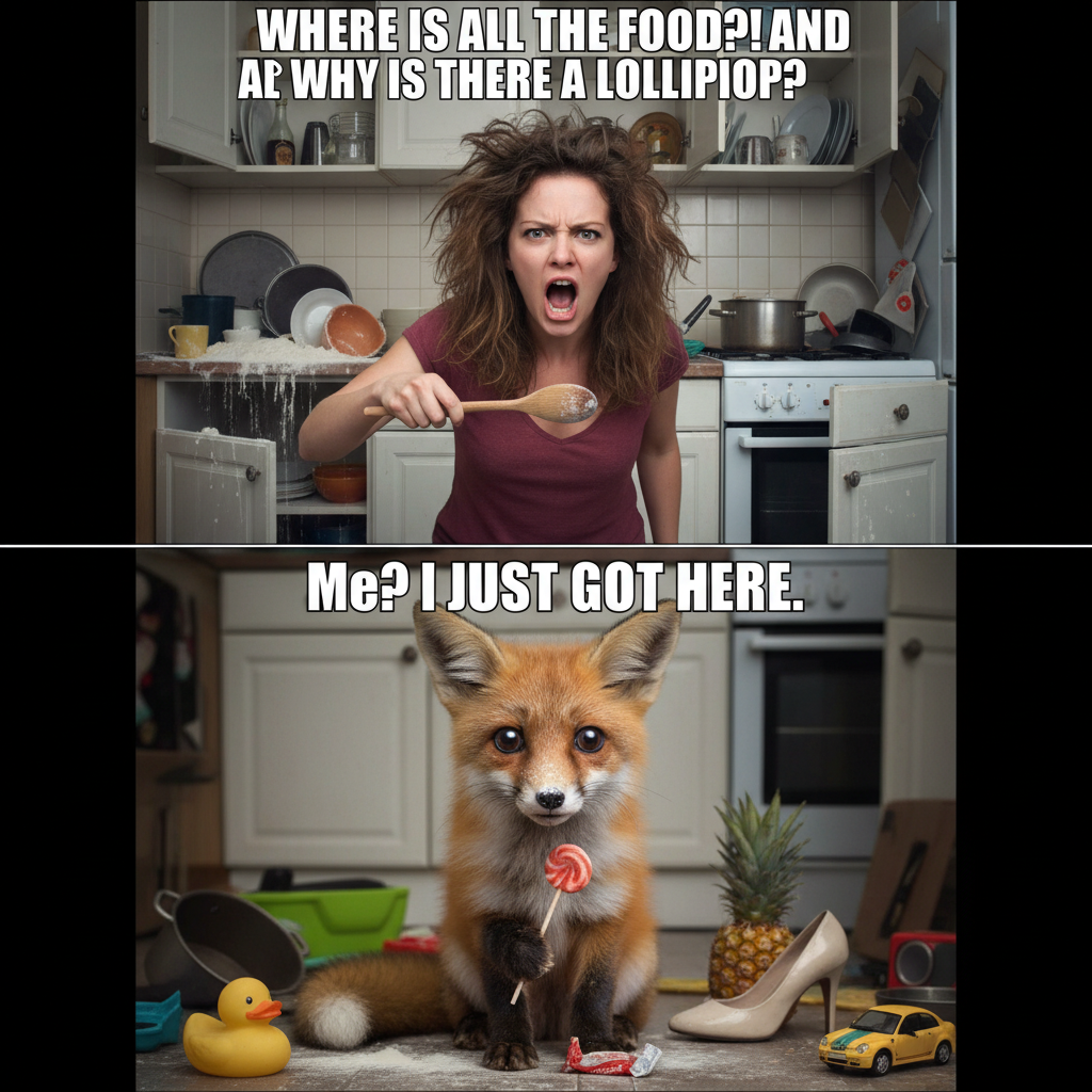 When Snacks Attack: The Furry Snack Heist!