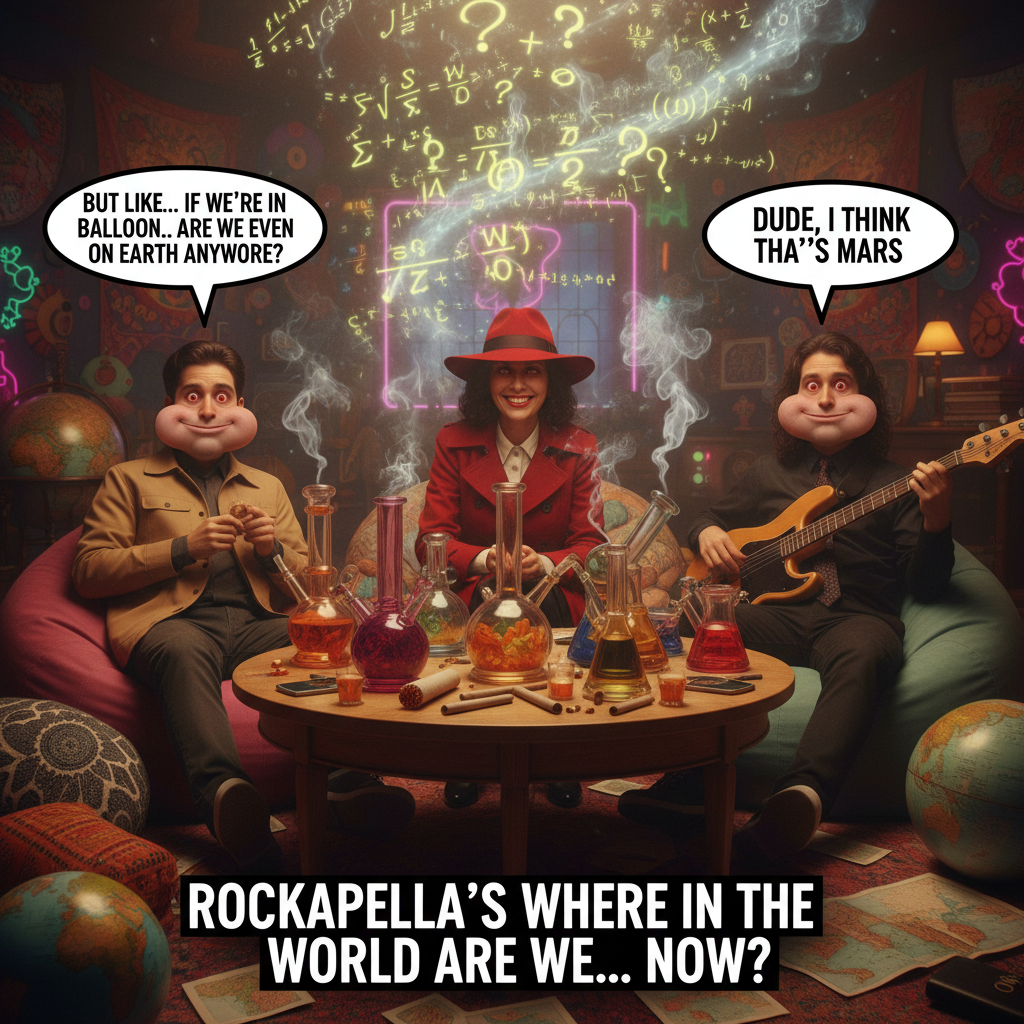 Carmen Sandiego and Rockapella's Hilarious Smoke Session
