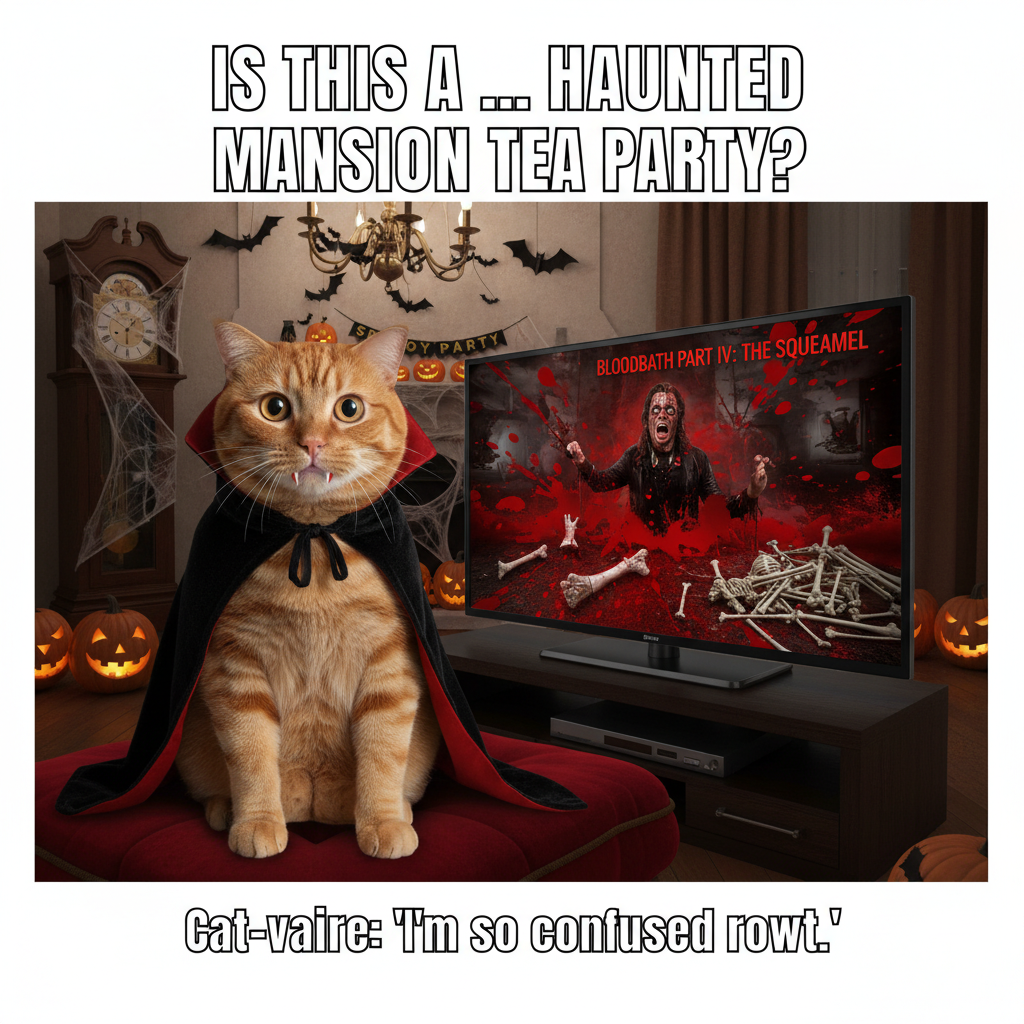 When You're Just Trying to Enjoy Halloween but It's a Horror Show