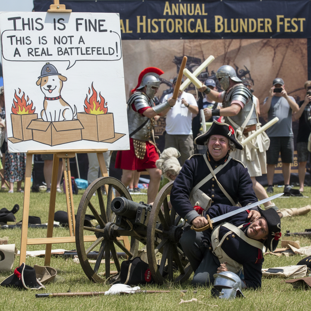When War Gets Too Real: The Awkwardness of Historical Reenactments