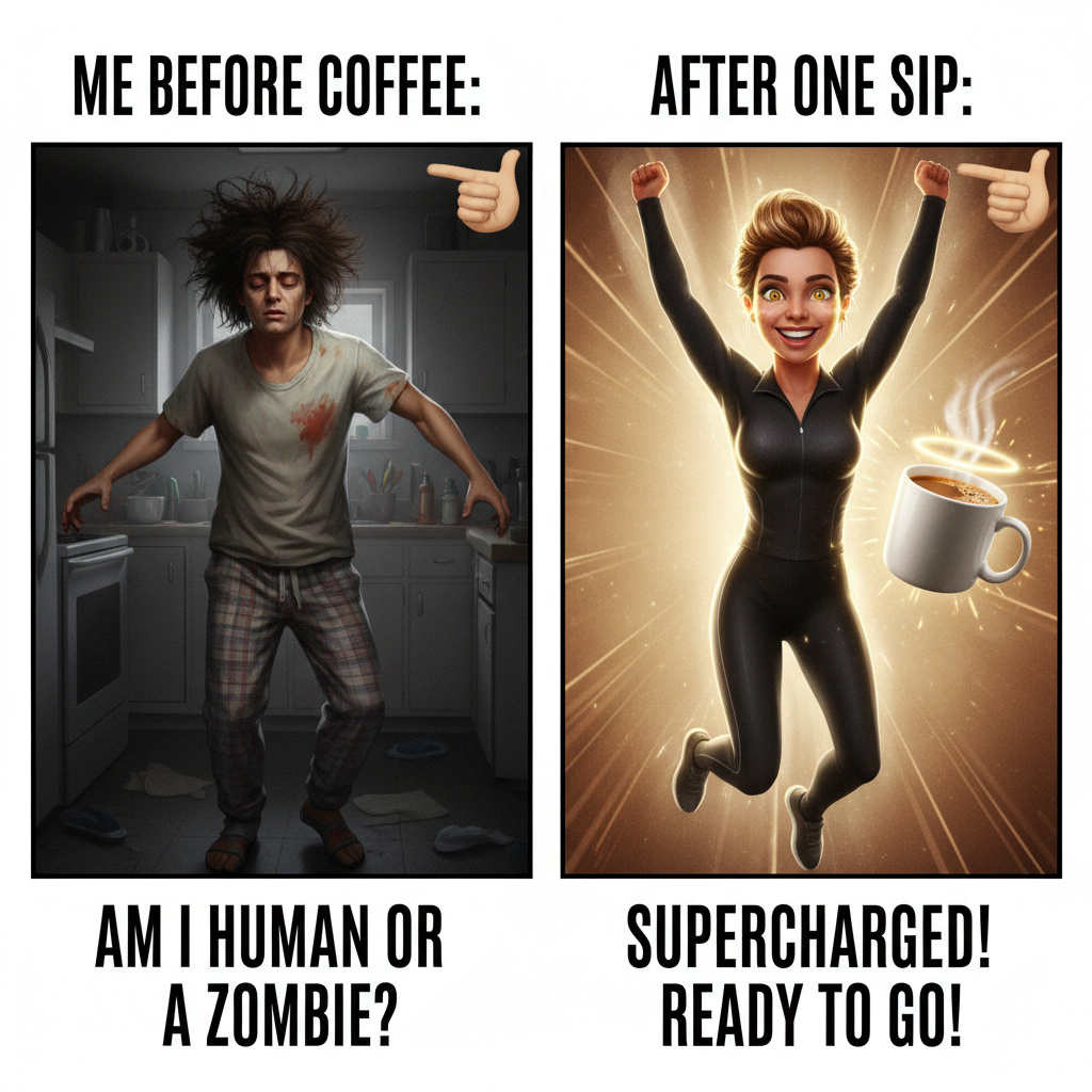 The Coffee Dilemma: When You Realize You Can't Function Without Caffeine
