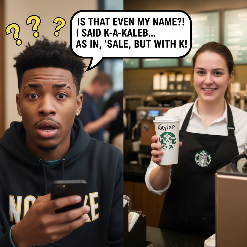 When You Order Starbucks and Forget Your Name