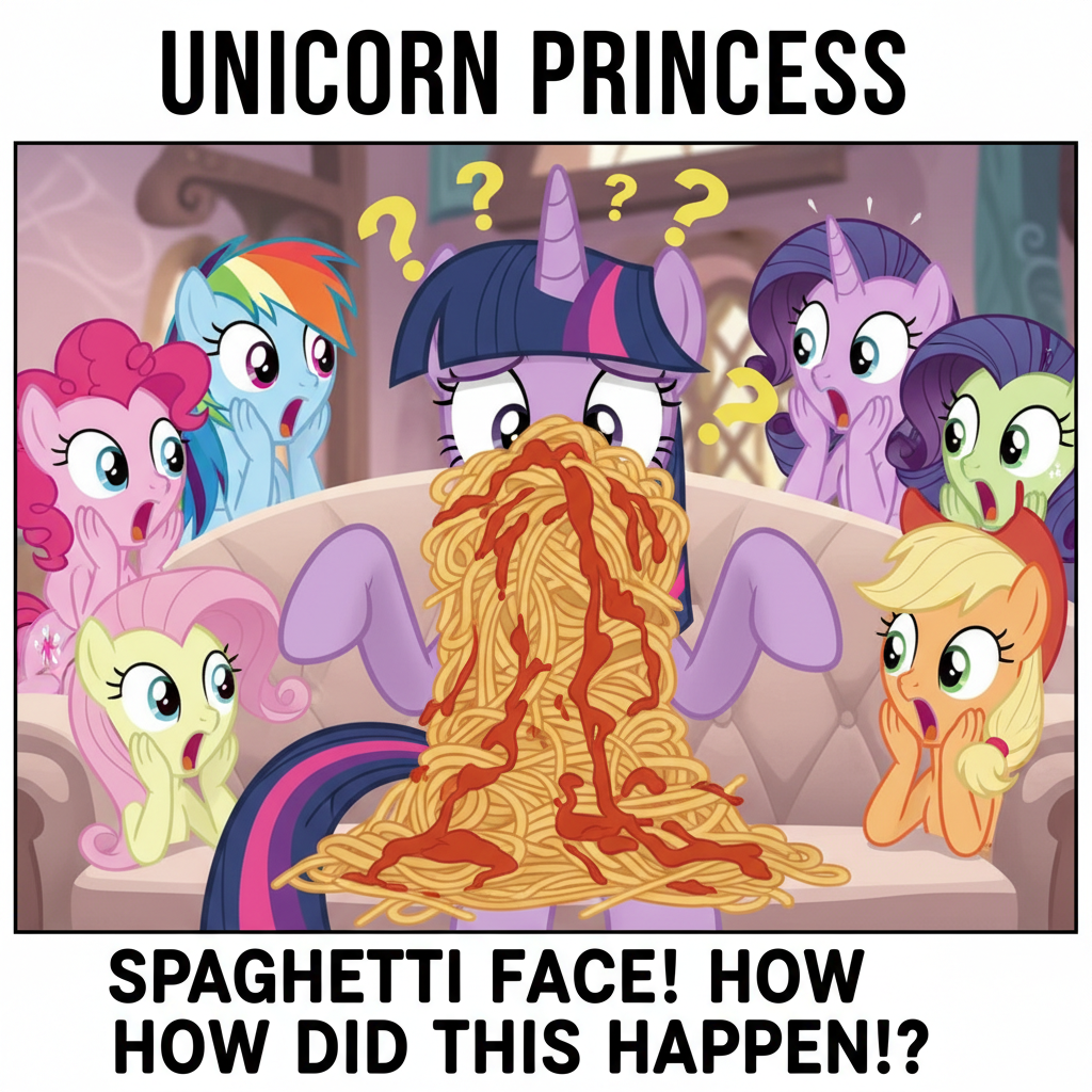 Twilight Sparkle's Pasta Party Gone Wrong!
