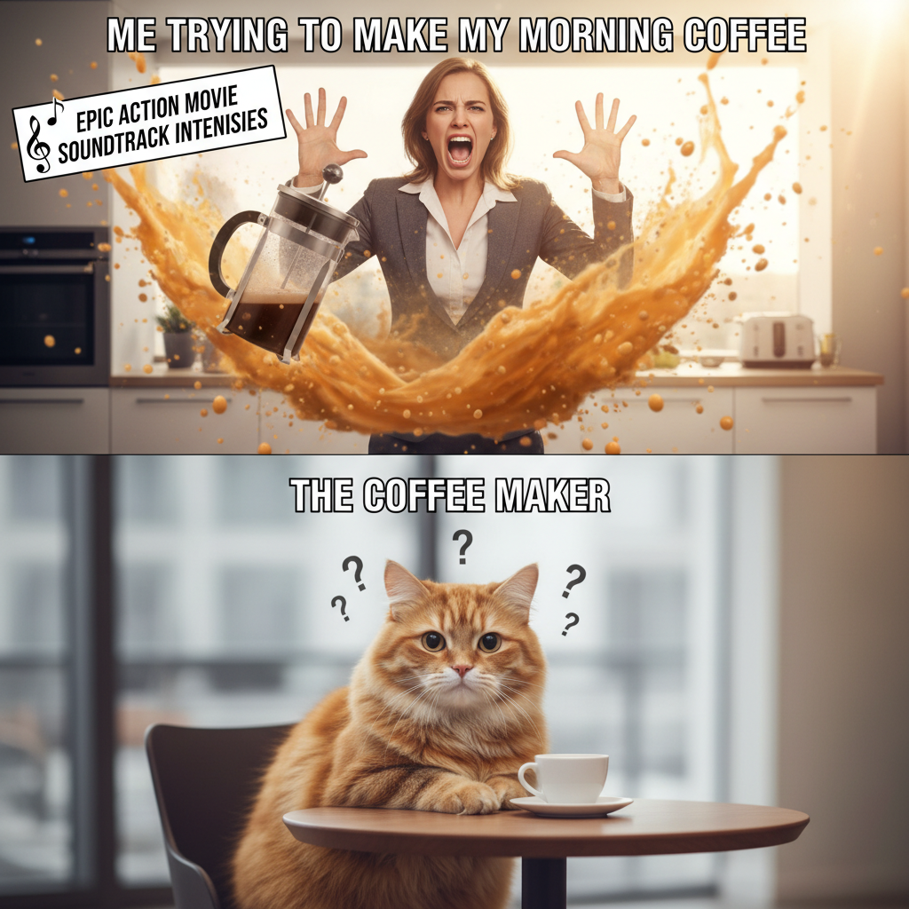 When Hollywood Movies Take Over Your Life: A Relatable Meme Scenario