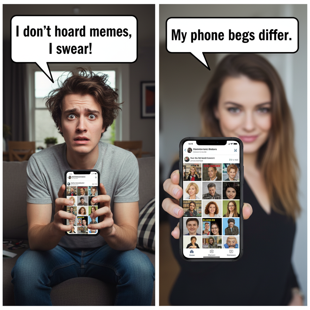 When You're Caught 'Meme Choring'