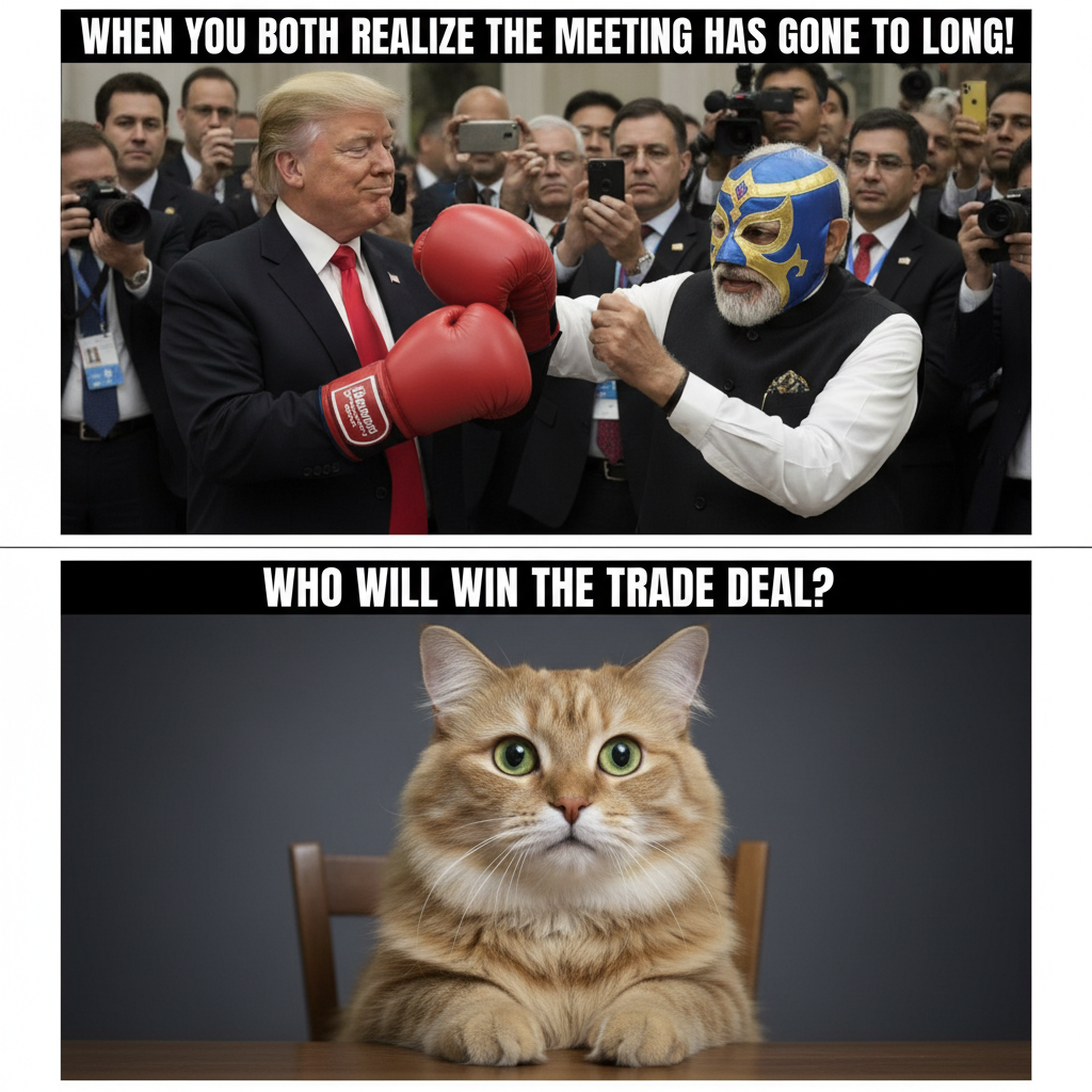 When Trump Meets Modi: A Hilarious Showdown!