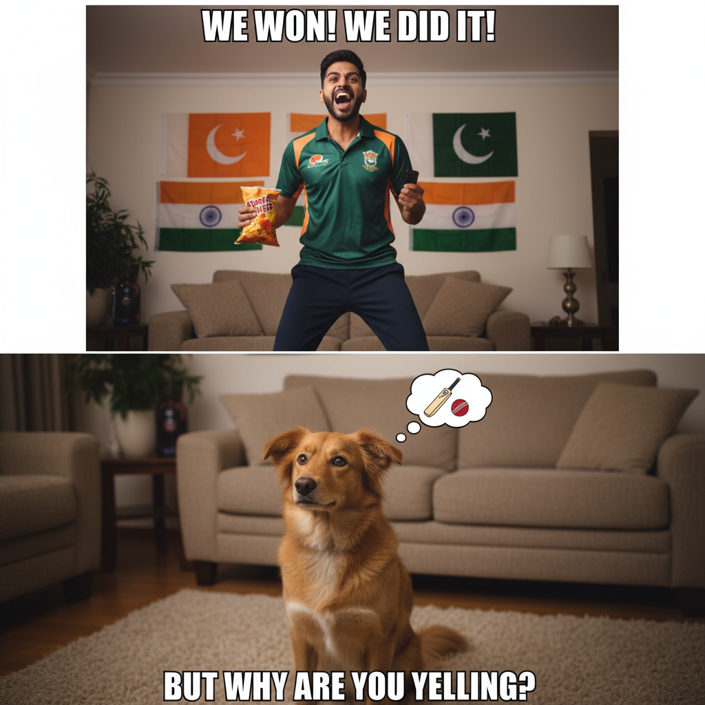 When India Beats Pakistan: A Cricket Meme Experience