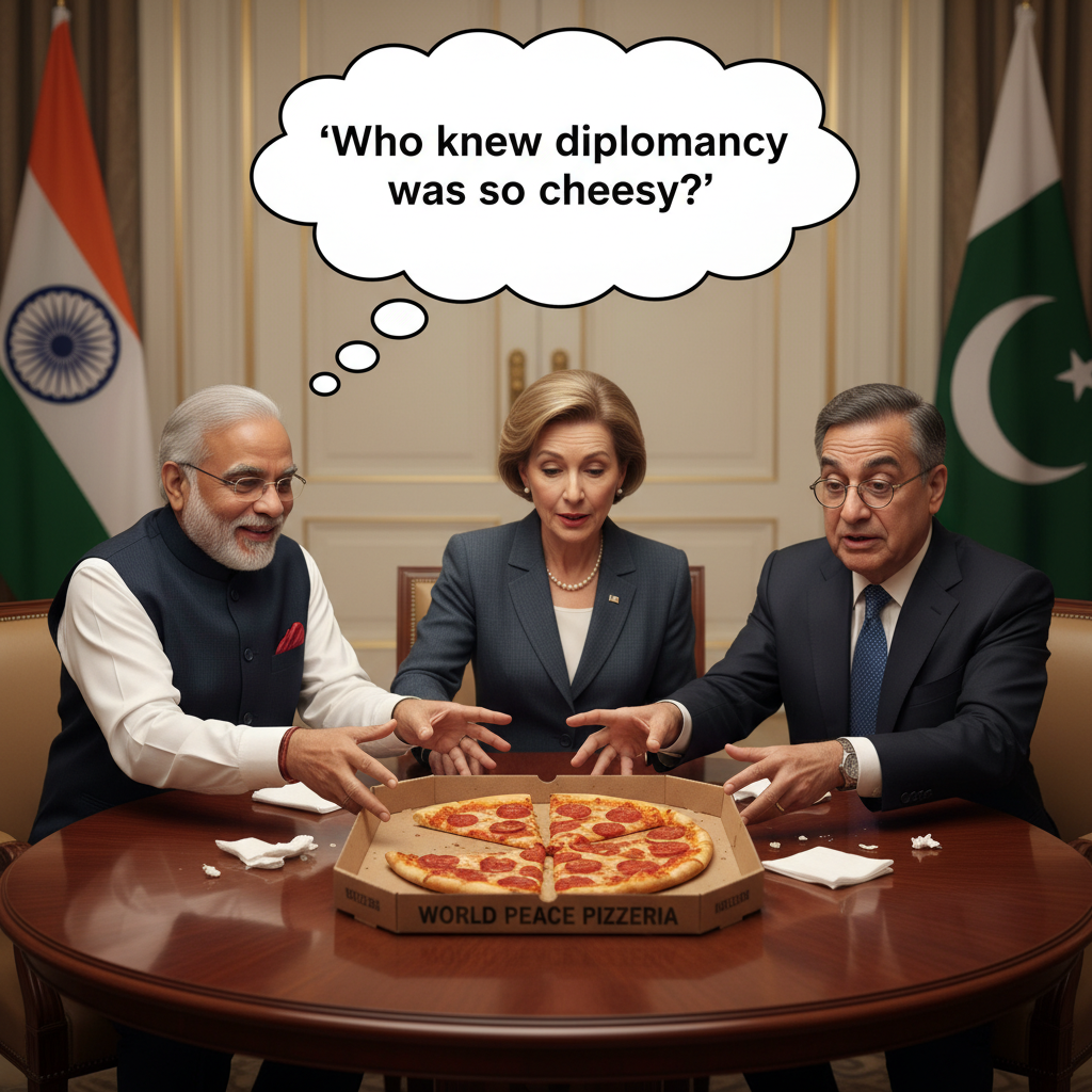 When World Leaders Have to Share Snacks