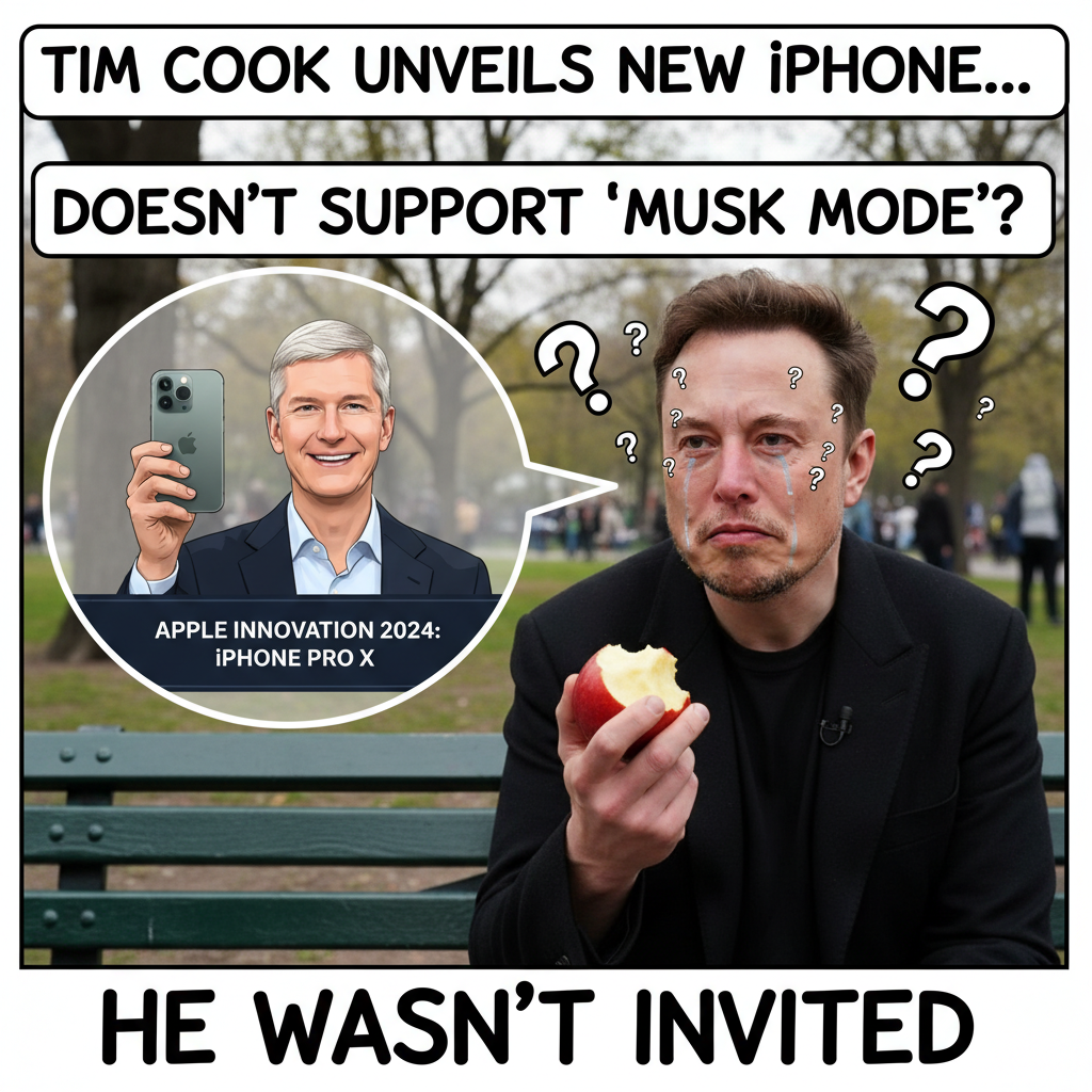 Elon Musk's Hilarious Apple Heartbreak