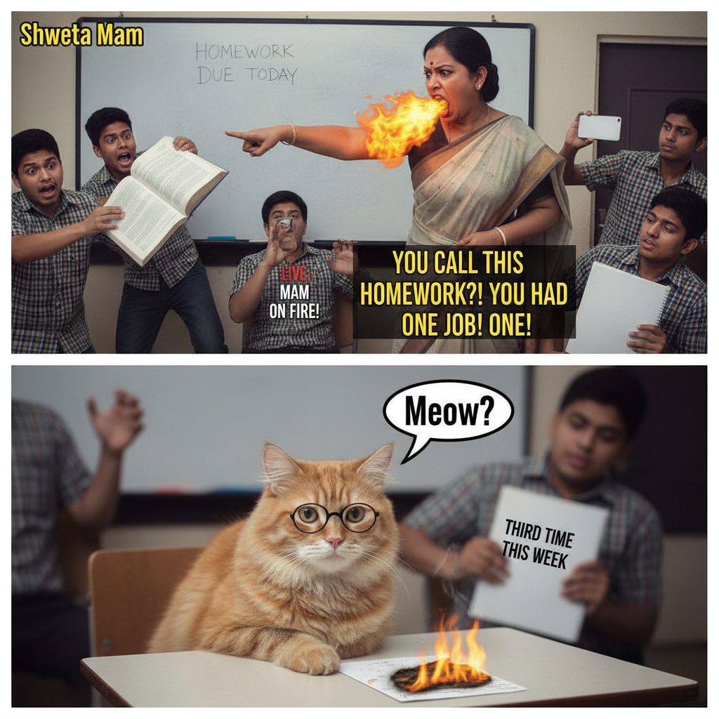 When Teachers Bring the Heat: Shweta Mam Edition