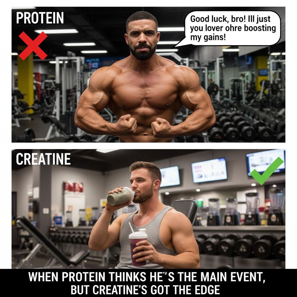 Protein vs. Creatine: The Ultimate Gym Showdown