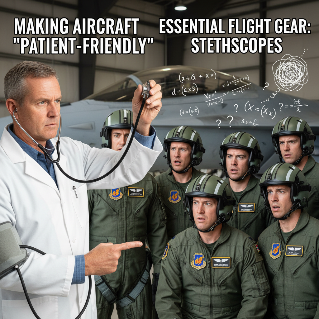 When Medical Experts Consult on Military Aircraft: A Hilarious Mix