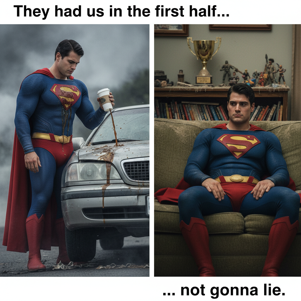 When Your Hero Complex Meets Reality: A Meme About Aspiration