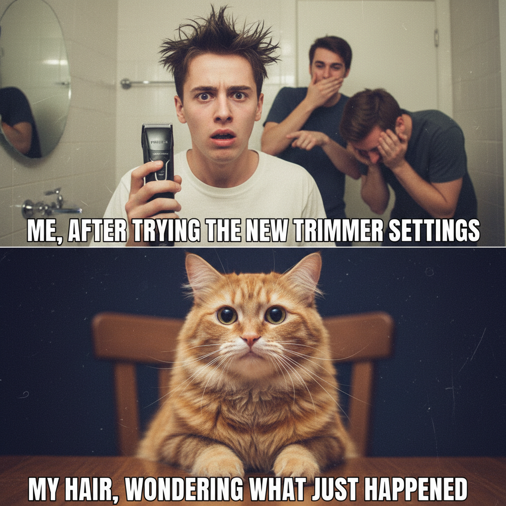 When Your Philips Trimmer Turns into a Hair-Raising Adventure