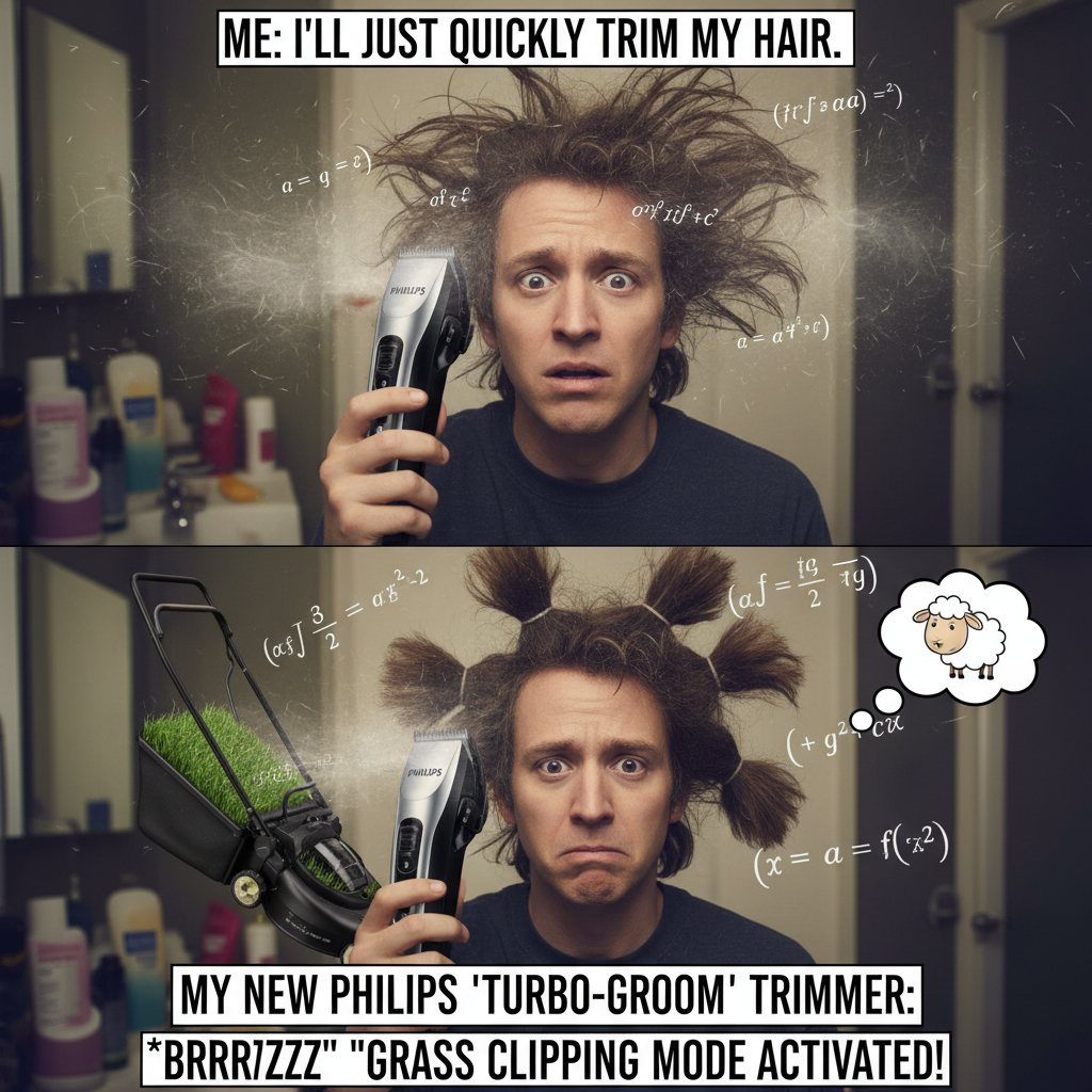 When Your Philips Trimmer Thinks It's a Lawn Mower