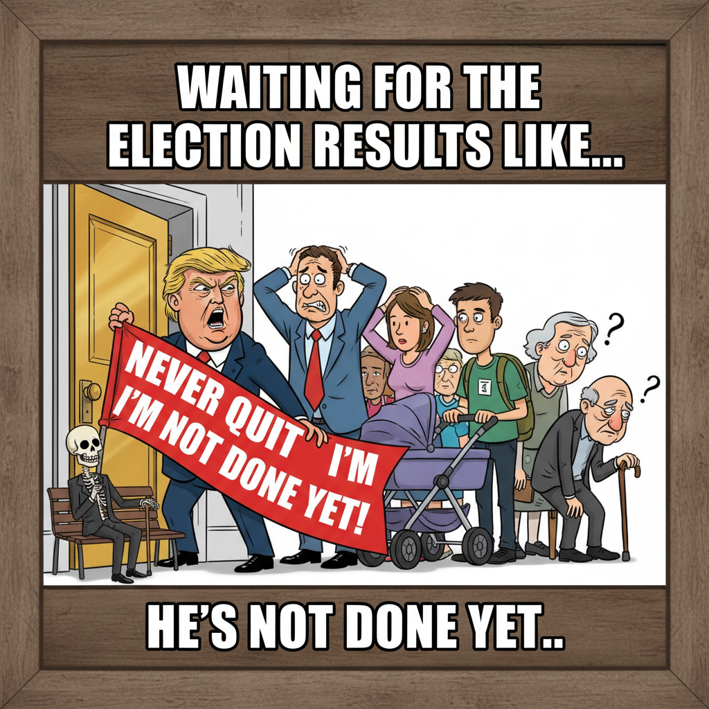 Donald Trump's Unstoppable Determination Captured in Memes