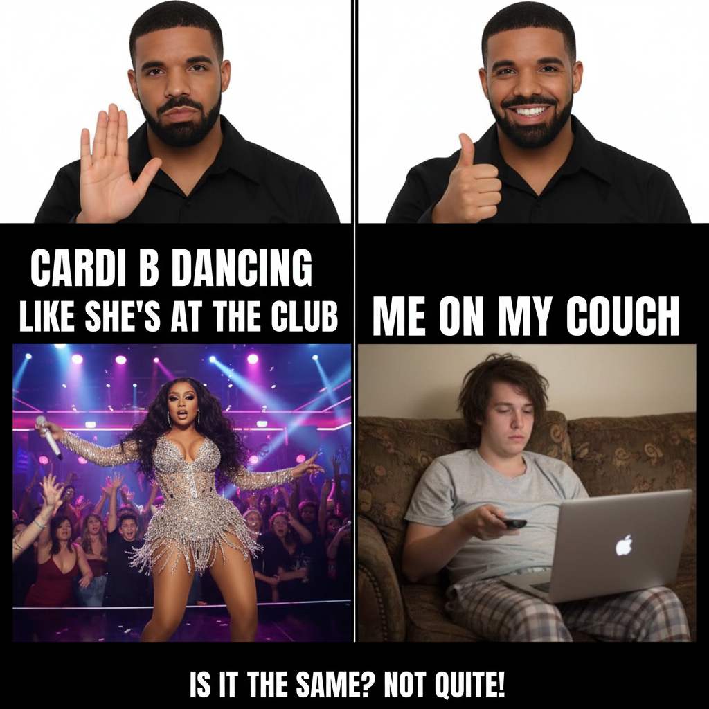 When Cardi B Commands You to Dance Like No One's Watching