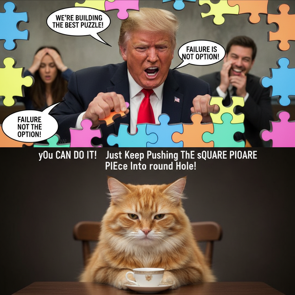 When Trump Takes 'Never Give Up' to the Next Level