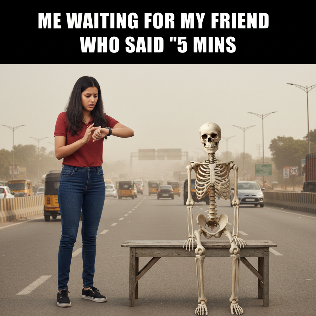 When You're Late and the Lift Just Won't Arrive