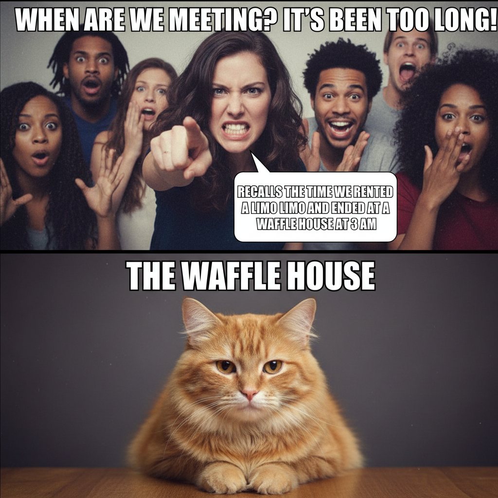 When Your Friends Forget About You: The Ultimate Reunion Dilemma