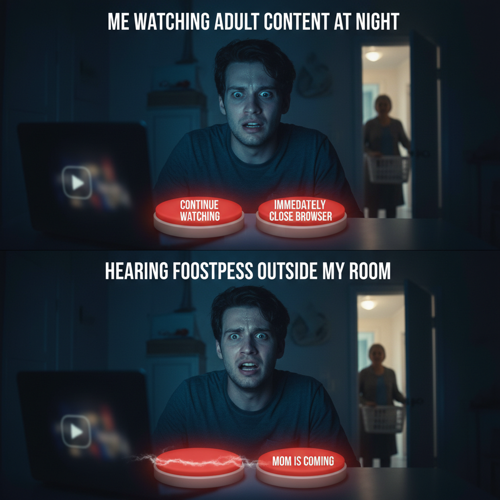 When You Realize Your Privacy Isn't So Private!