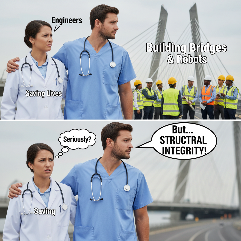 When Doctor vs. Engineer Arguments Get Out of Hand!
