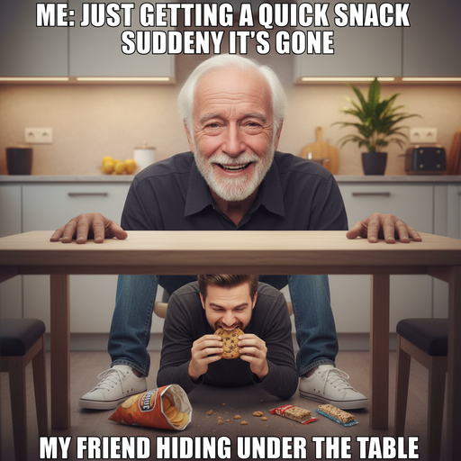 When Your Friend Steals Your Snack Again