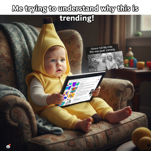 When the Banana Baby Takes Over Your Reddit Feed