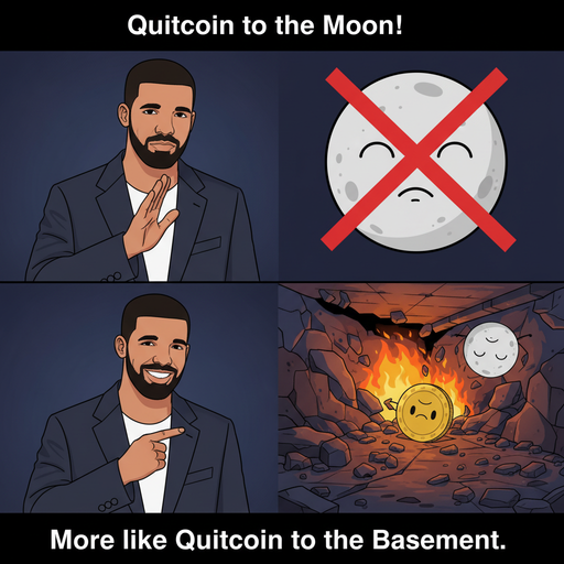 When You're Ready to Invest in Quitcoin but It Never Takes Off