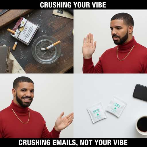 When your productivity needs a nicotine boost