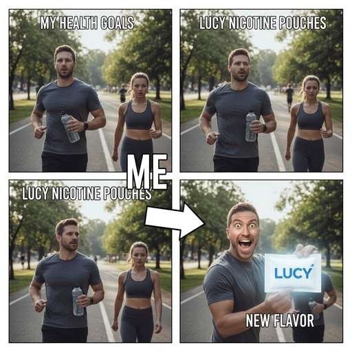 When your daily ritual includes 'LUCY' for that extra boost!