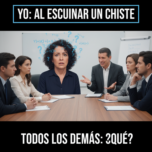 Cuando intentas contar un chiste y nadie ríe