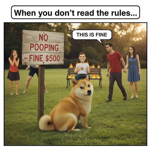 When Doge Chooses the Wrong Spot