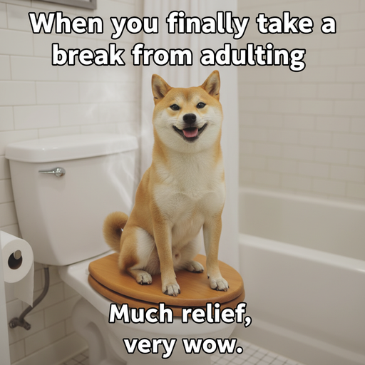When Doge Takes a Break: The Real Business