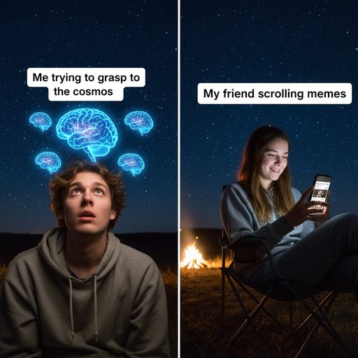 When you try to understand the universe but just get lost in memes