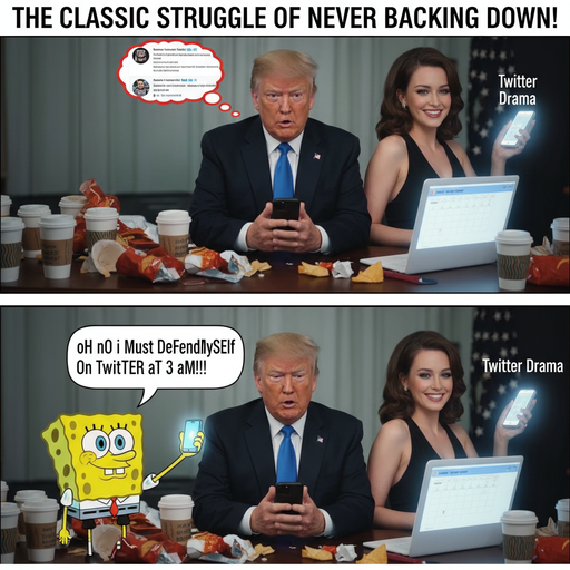When Trump Stays Up All Night Tweeting