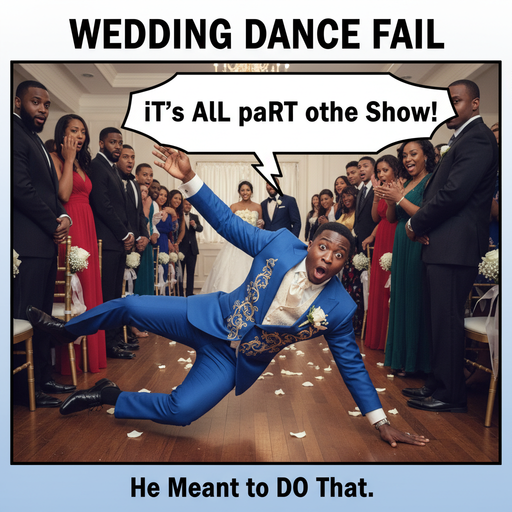 When You Trip in Front of Everyone at the Wedding