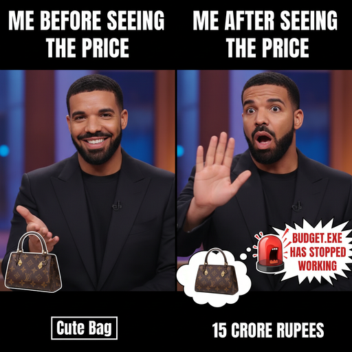 When You Find Out Your Bag Costs More Than Your Car