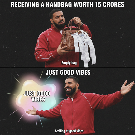 When You Get Nita Ambani's 15 Crore Bag and Realize It's Empty!